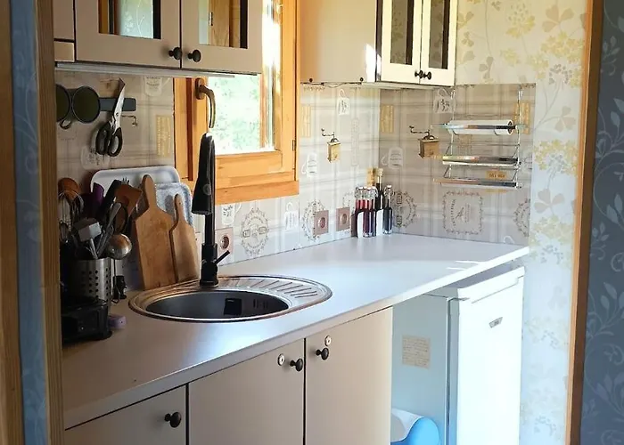 شقة An Original Tiny House Wifi, Ac, Bikes, Ho Compatible *